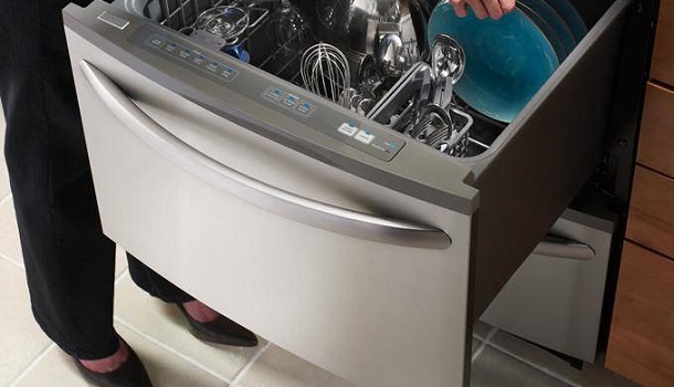 KitchenAid KUDD03DTSS Dishwasher With 2 Drawers