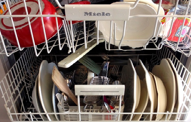 Fully Loaded Dishwasher