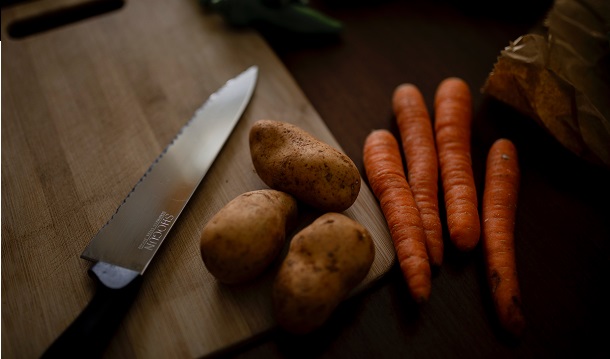 carrot and potatoes