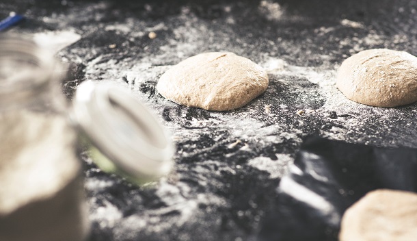 making bread