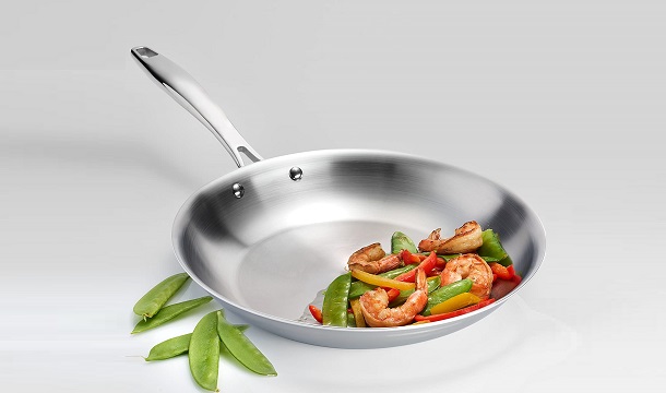 stainless steel pan